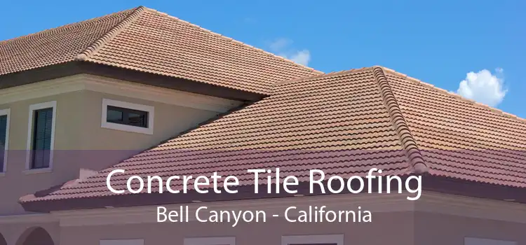 Concrete Tile Roofing Bell Canyon - California