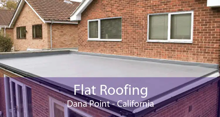 Flat Roofing Dana Point - California