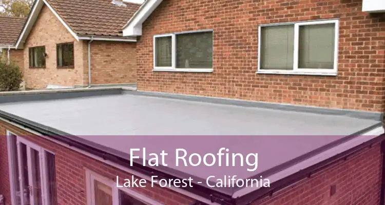 Flat Roofing Lake Forest - California