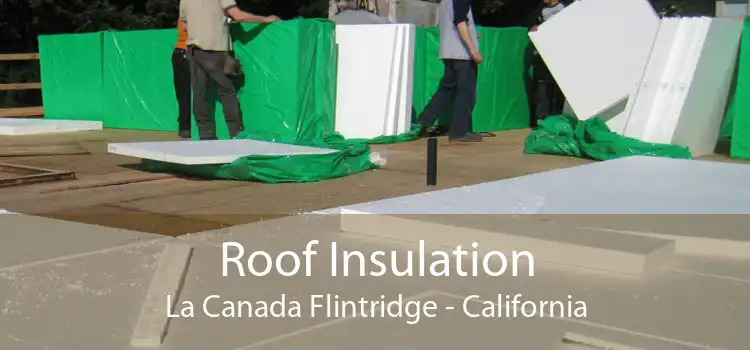 Roof Insulation La Canada Flintridge - California