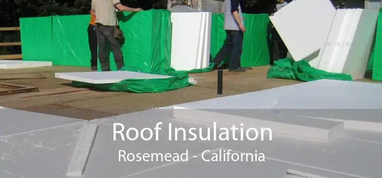 Roof Insulation Rosemead - California