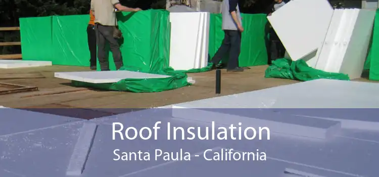 Roof Insulation Santa Paula - California