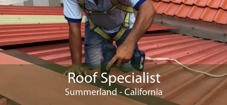 Roof Specialist Summerland - California