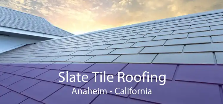 Slate Tile Roofing Anaheim - California