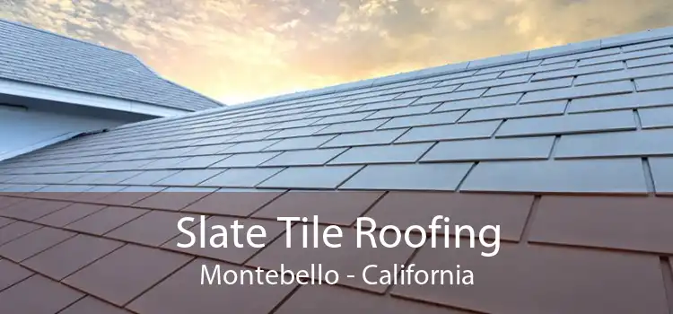 Slate Tile Roofing Montebello - California