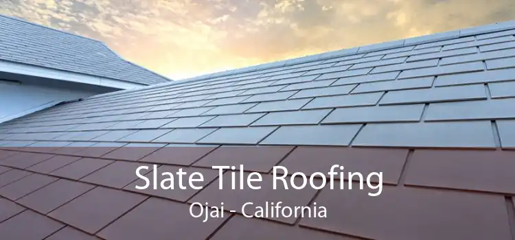 Slate Tile Roofing Ojai - California