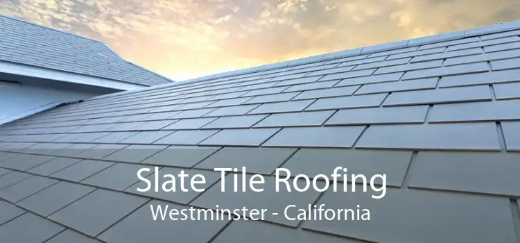 Slate Tile Roofing Westminster - California