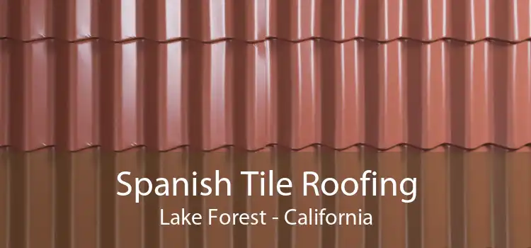 Spanish Tile Roofing Lake Forest - California