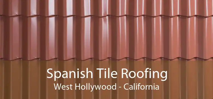 Spanish Tile Roofing West Hollywood - California