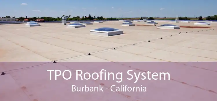 TPO Roofing System Burbank - California