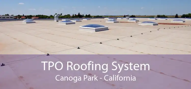 TPO Roofing System Canoga Park - California