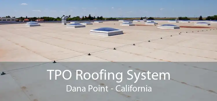 TPO Roofing System Dana Point - California