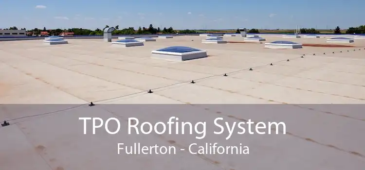 TPO Roofing System Fullerton - California