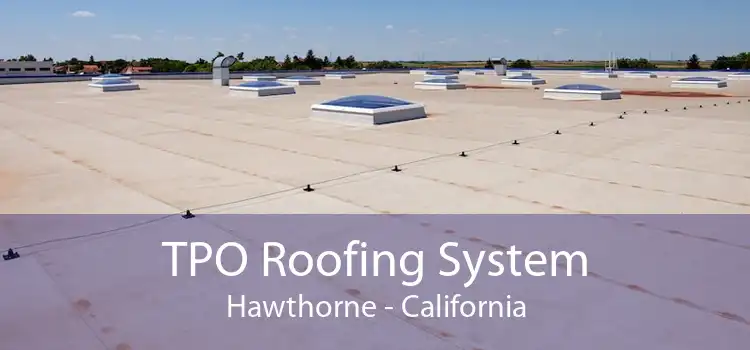 TPO Roofing System Hawthorne - California