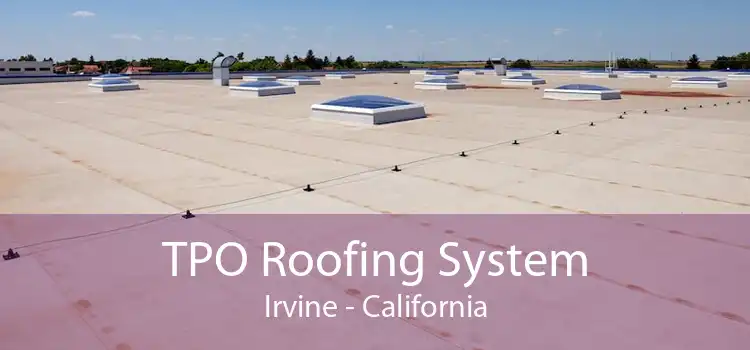 TPO Roofing System Irvine - California