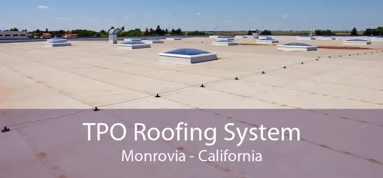 TPO Roofing System Monrovia - California