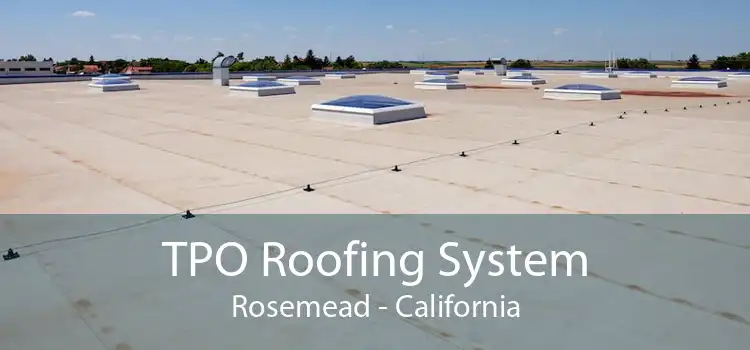 TPO Roofing System Rosemead - California